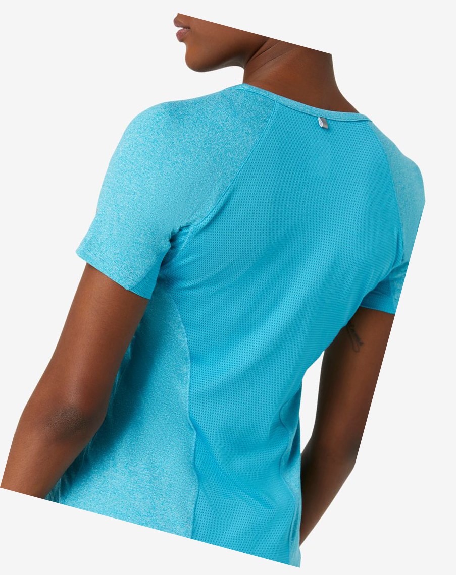 Fila Pickleball Corta Sleeve Top Turquesa | 14CWDZYOU