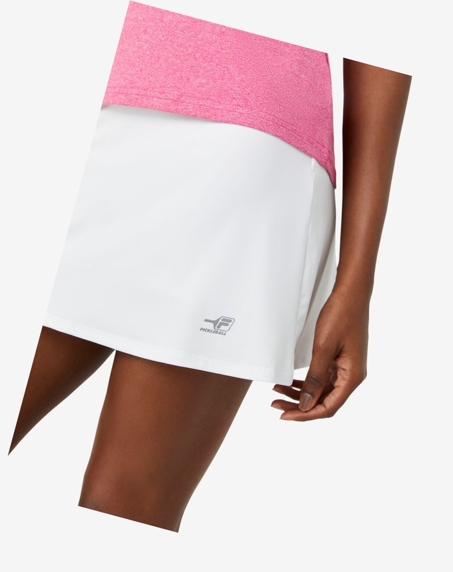 Fila Pickleball Flounce Skort Blancas | 68PRASVJD