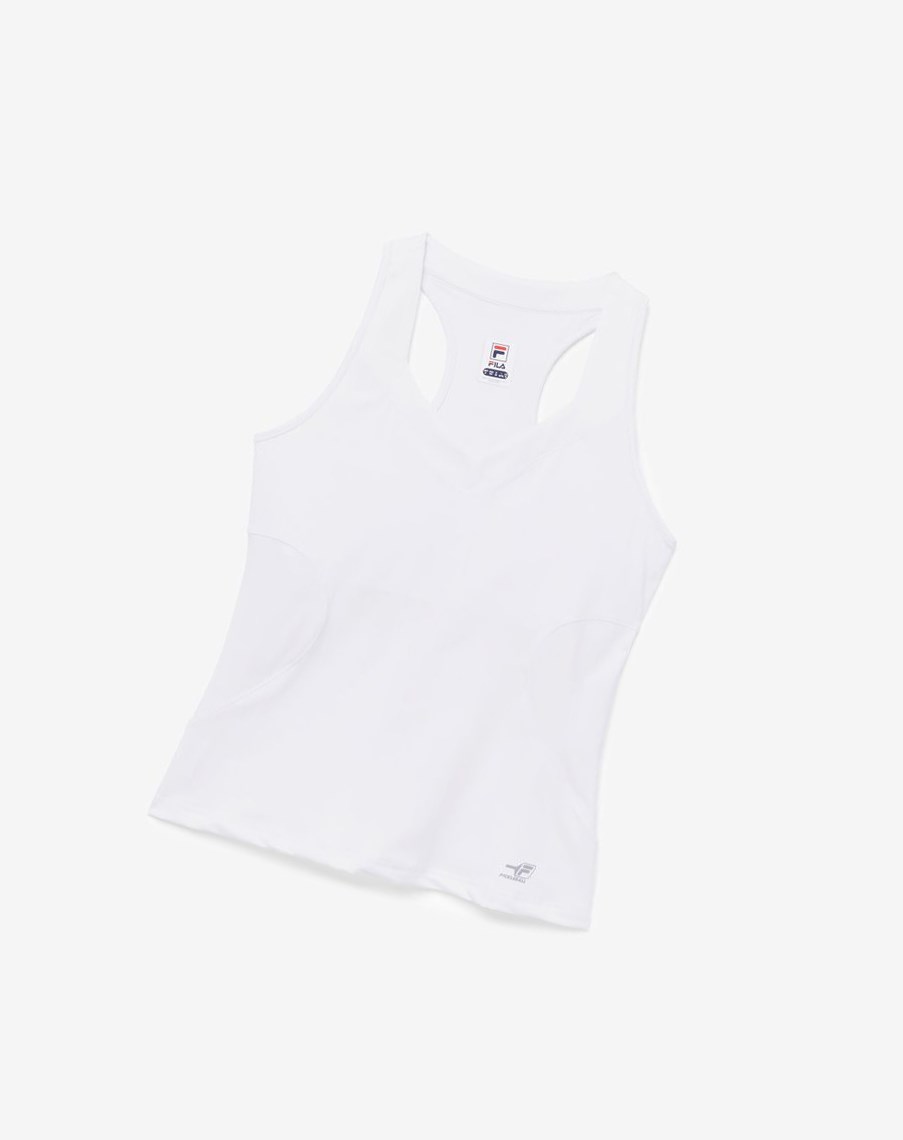 Fila Pickleball Halter Tank Blancas | 96GYRPBHW