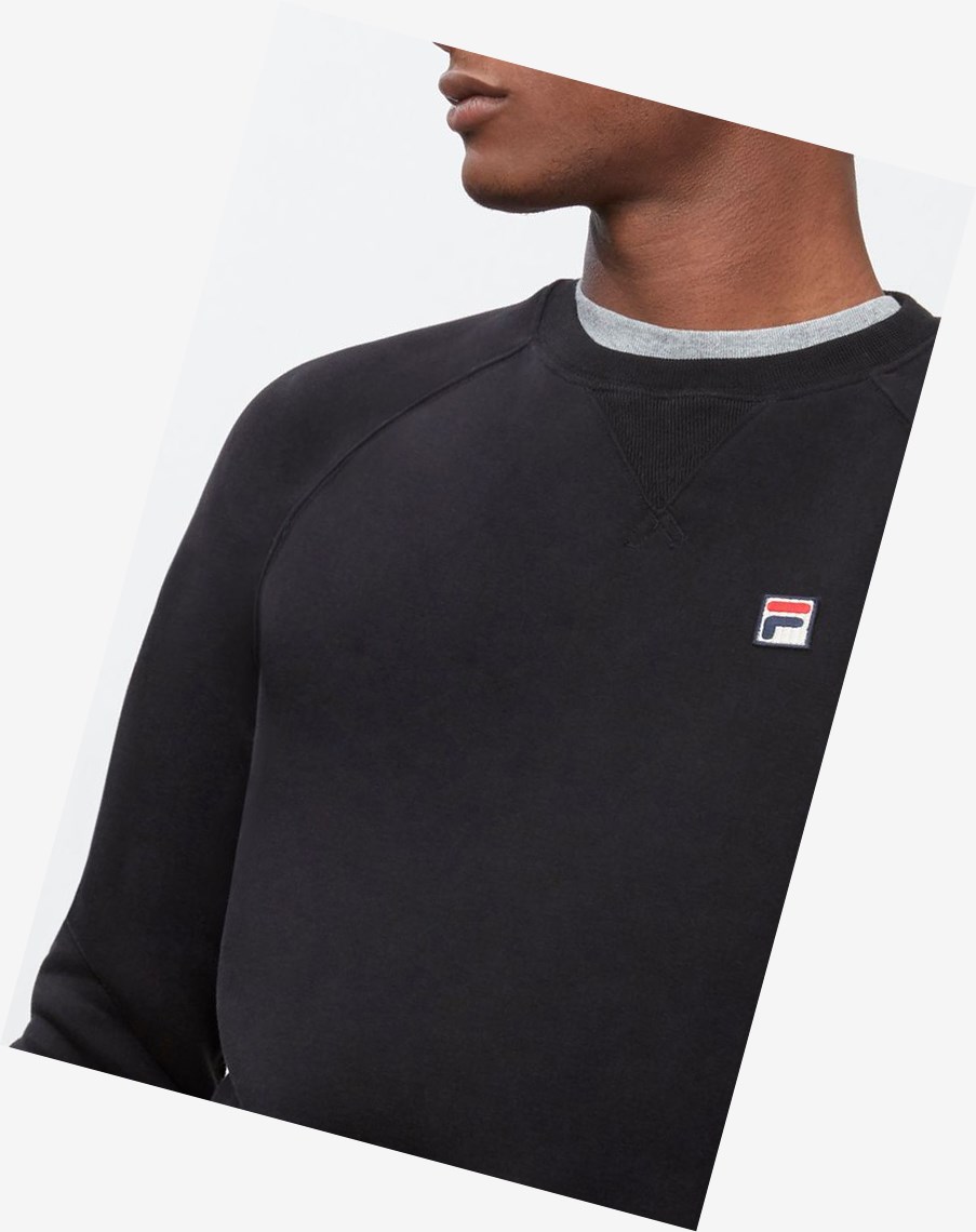 Fila Pozzi Crew Blk/Blk | 36SQHAZXI