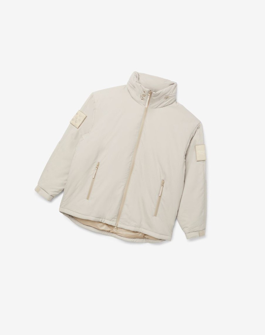 Fila Project 7 Acolchado Jacket Beige | 06DXEUVRM