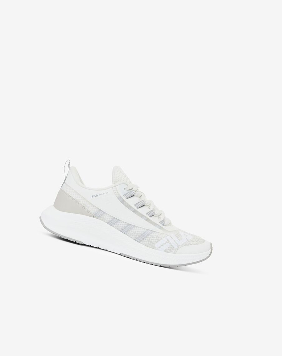 Fila Project 7 Wavelet Alpha Correr Shoes Blancas Plateadas | 27LMVEIHX
