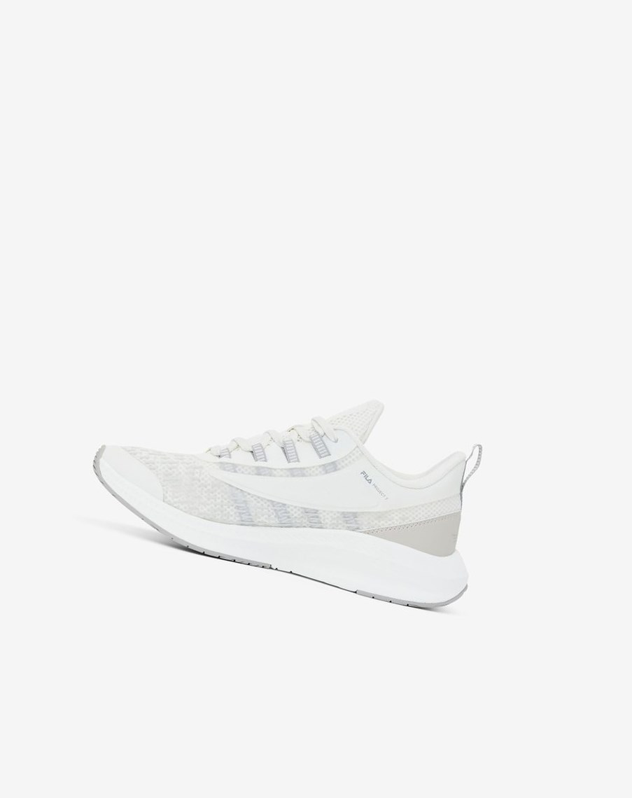 Fila Project 7 Wavelet Alpha Correr Shoes Blancas Plateadas | 86REVFUKB
