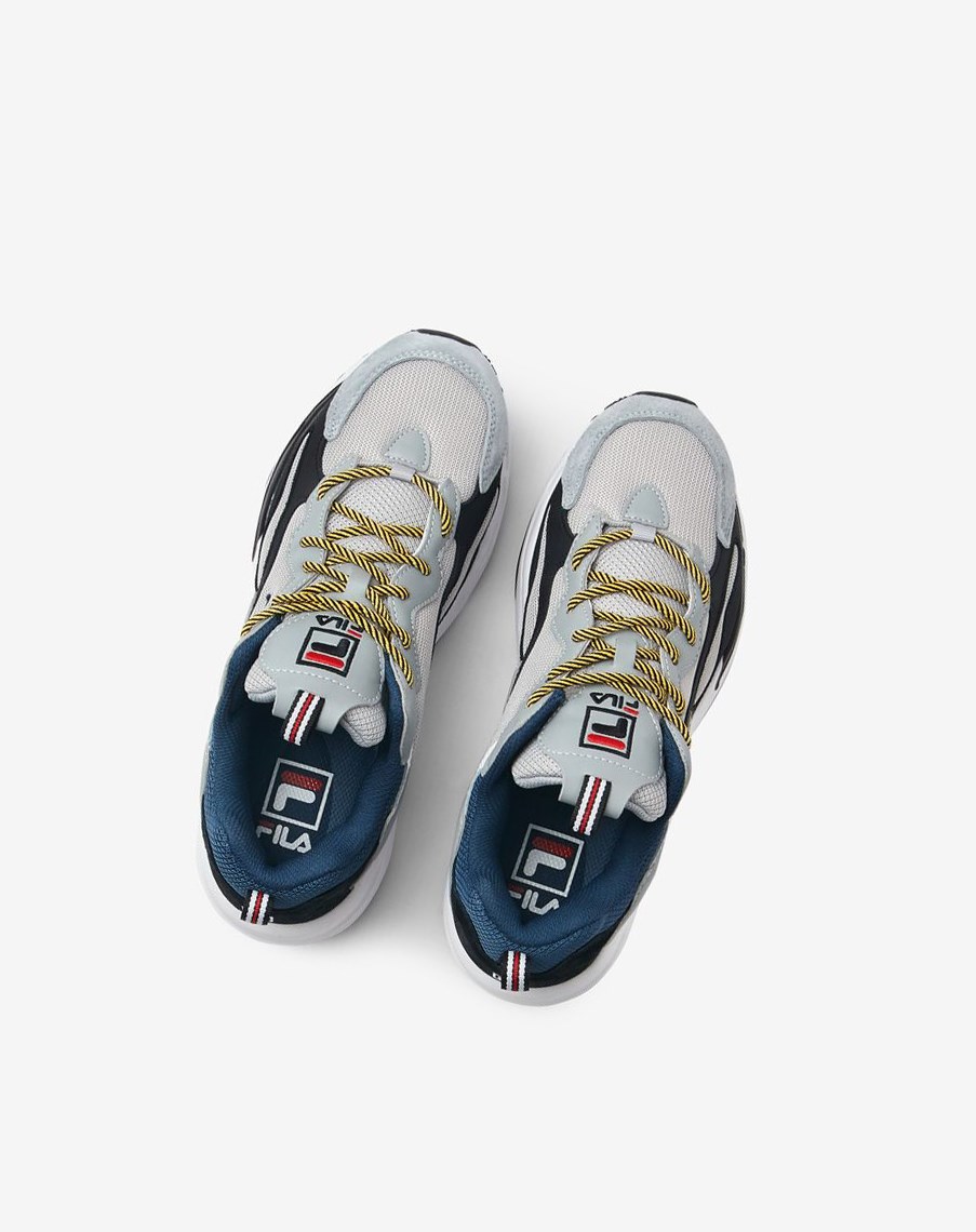 Fila Ray Tracer Sneakers Azules Negras | 03PHEJUVS