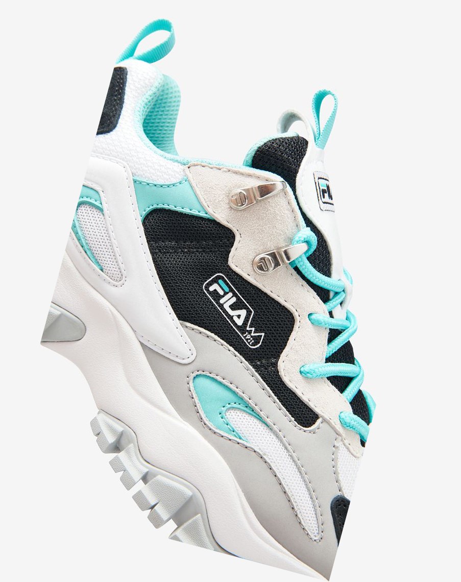 Fila Ray Tracer Tr 2 Sneakers Blancas Negras Azules Turquesa | 49LFVTXNY