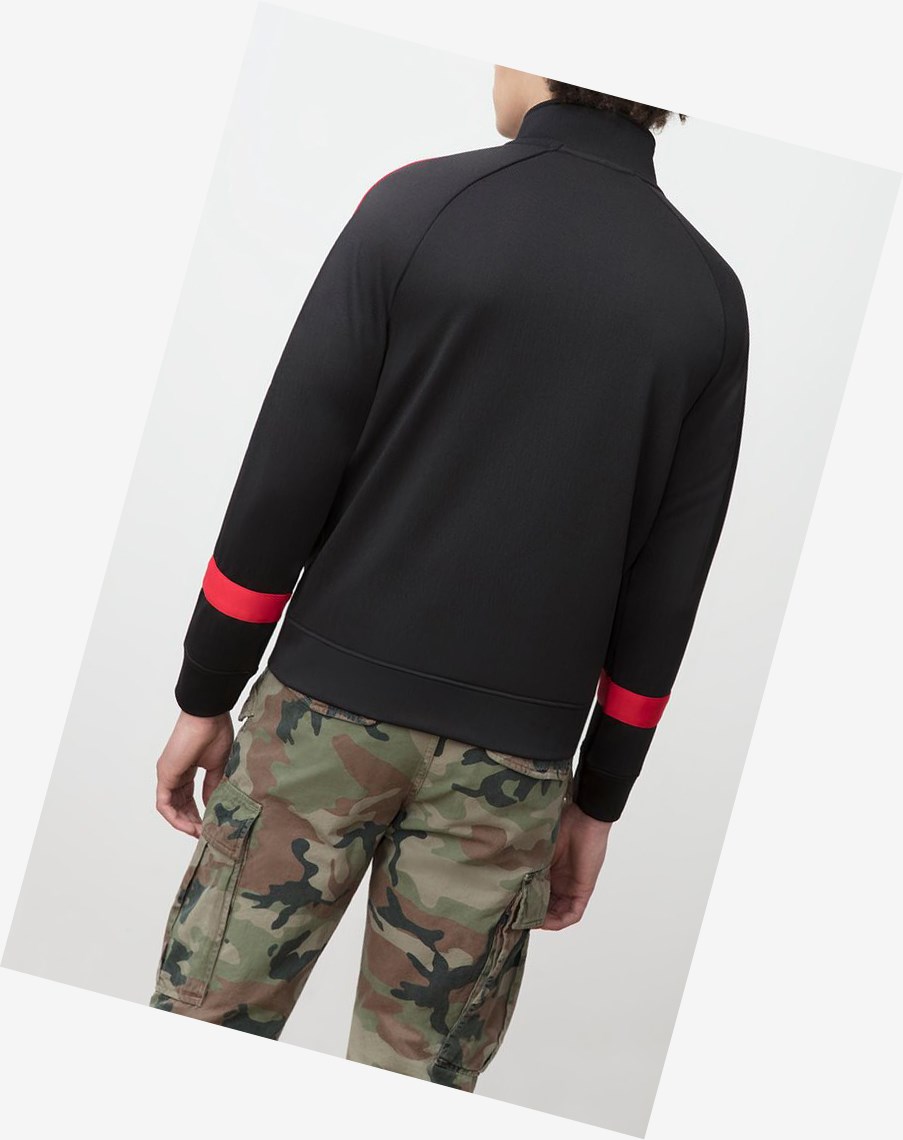 Fila Renzo Jacket Blk/Cred | 10IJKLDXU