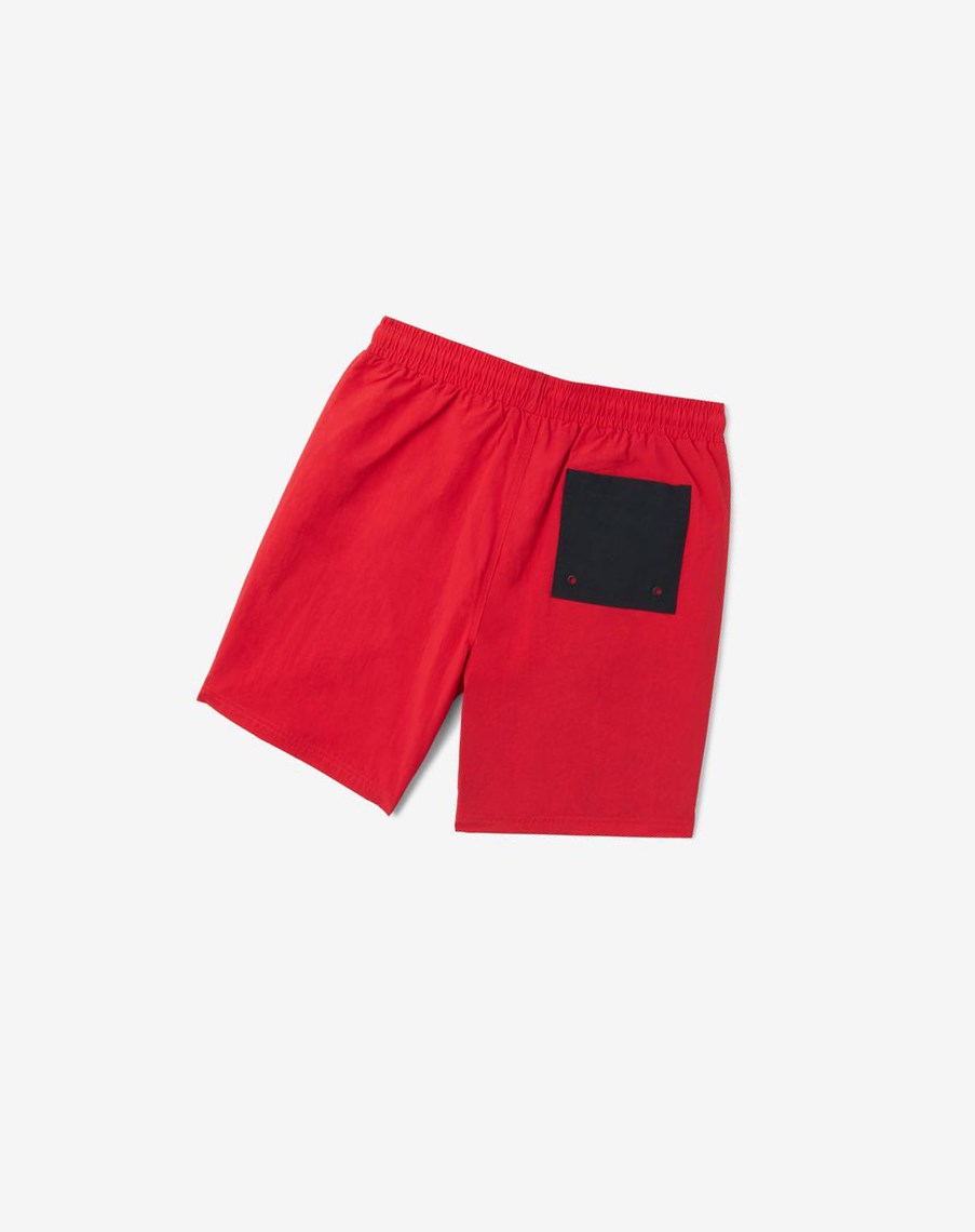 Fila Rhett Swim Corta Rojas Negras | 73FKHBEWI