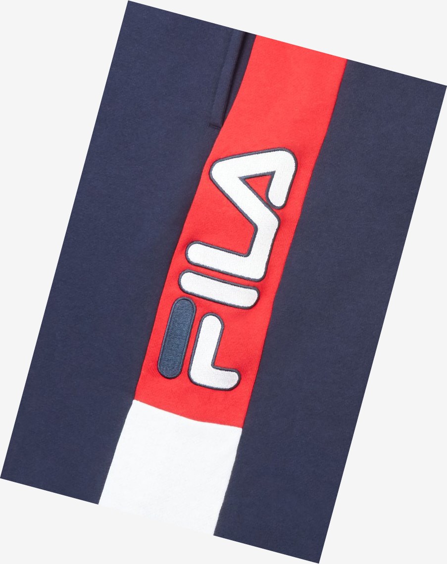 Fila Roy Corta Rojas Blancas | 82JSOKQBF