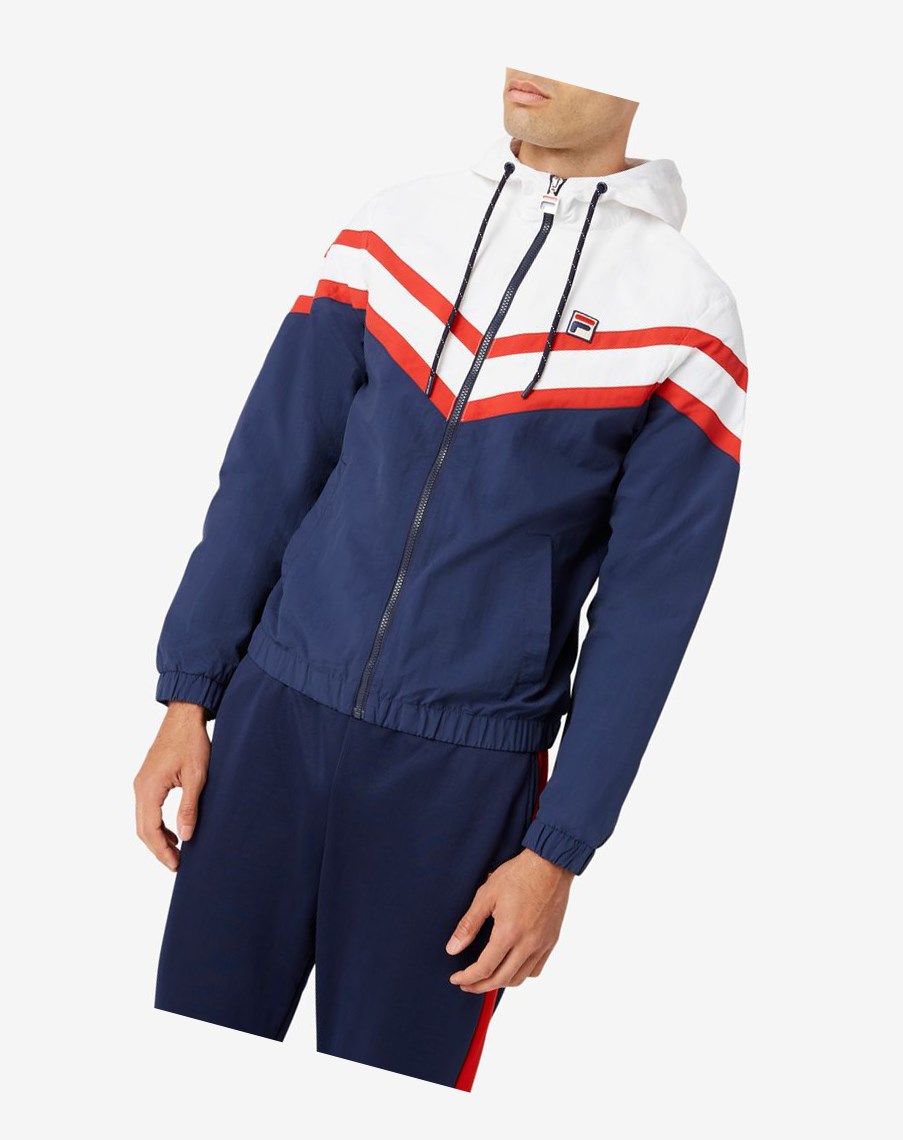 Fila Rugger Ligeros Jacket 410 Peacoat | 65TWDRCQB