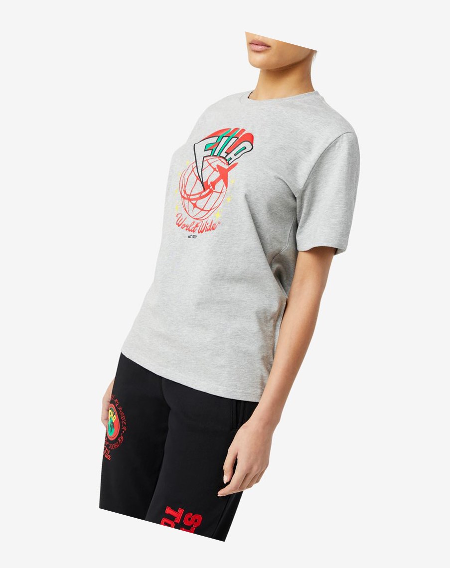 Fila Ryland Tee Gris | 68RBNZGOQ