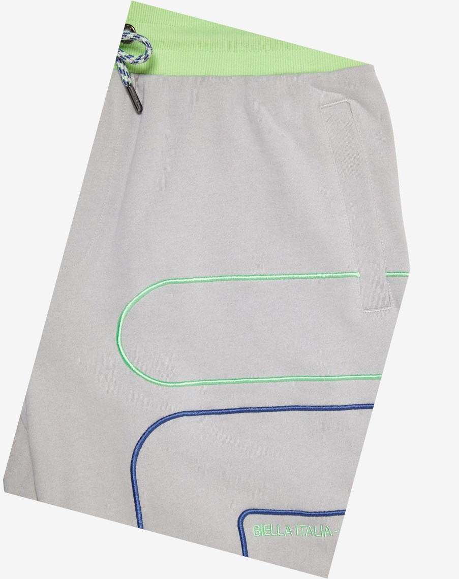 Fila Sami Corta Gris Azules Verde | 63RCQWOFU