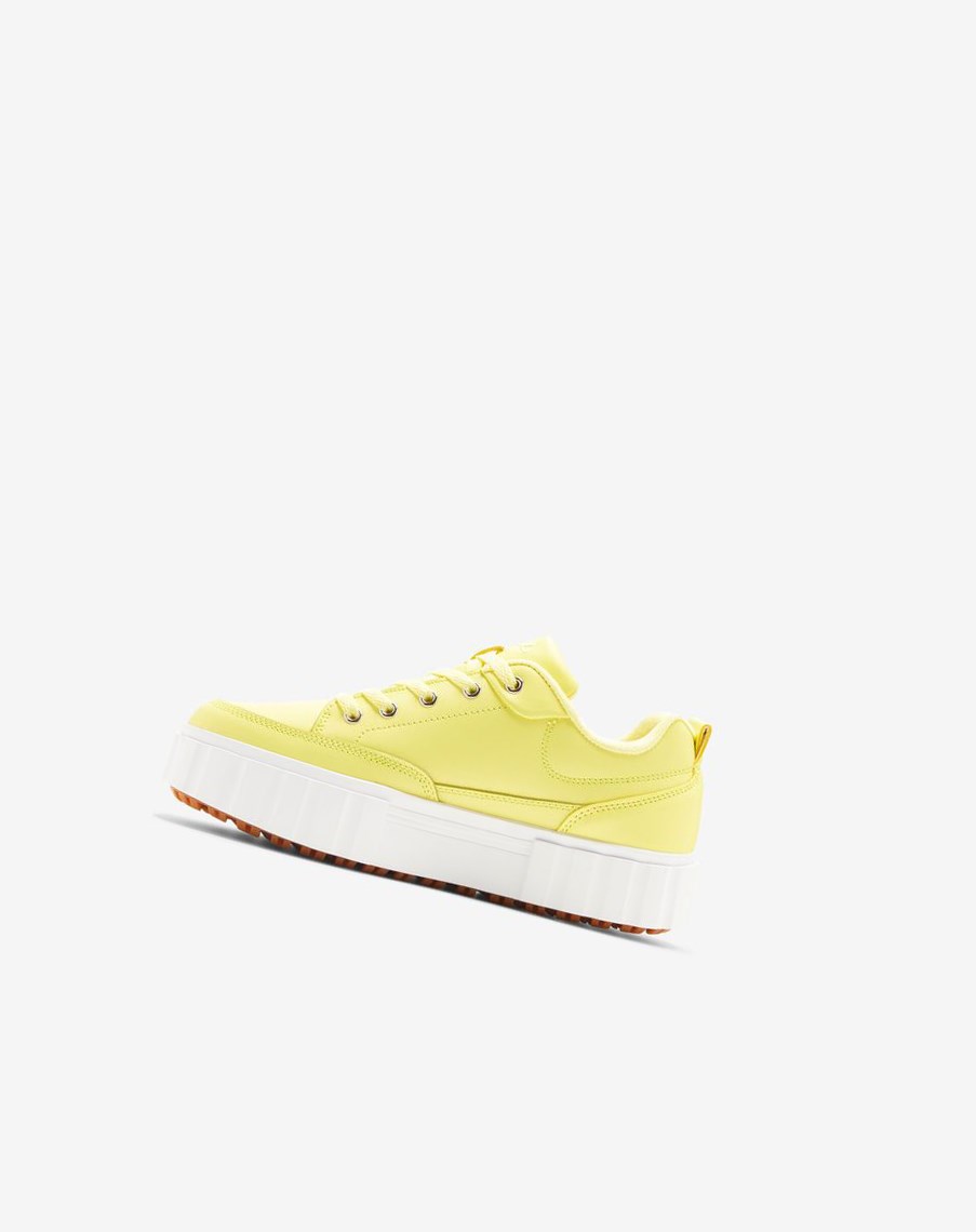 Fila Sandblast Low Sneakers Limón Blancas | 70PJMDGZV