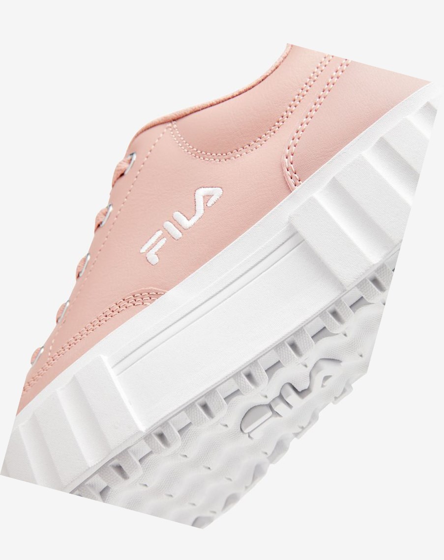 Fila Sandblast Low Sneakers Rosas Rosas Blancas | 07QSYWBHP