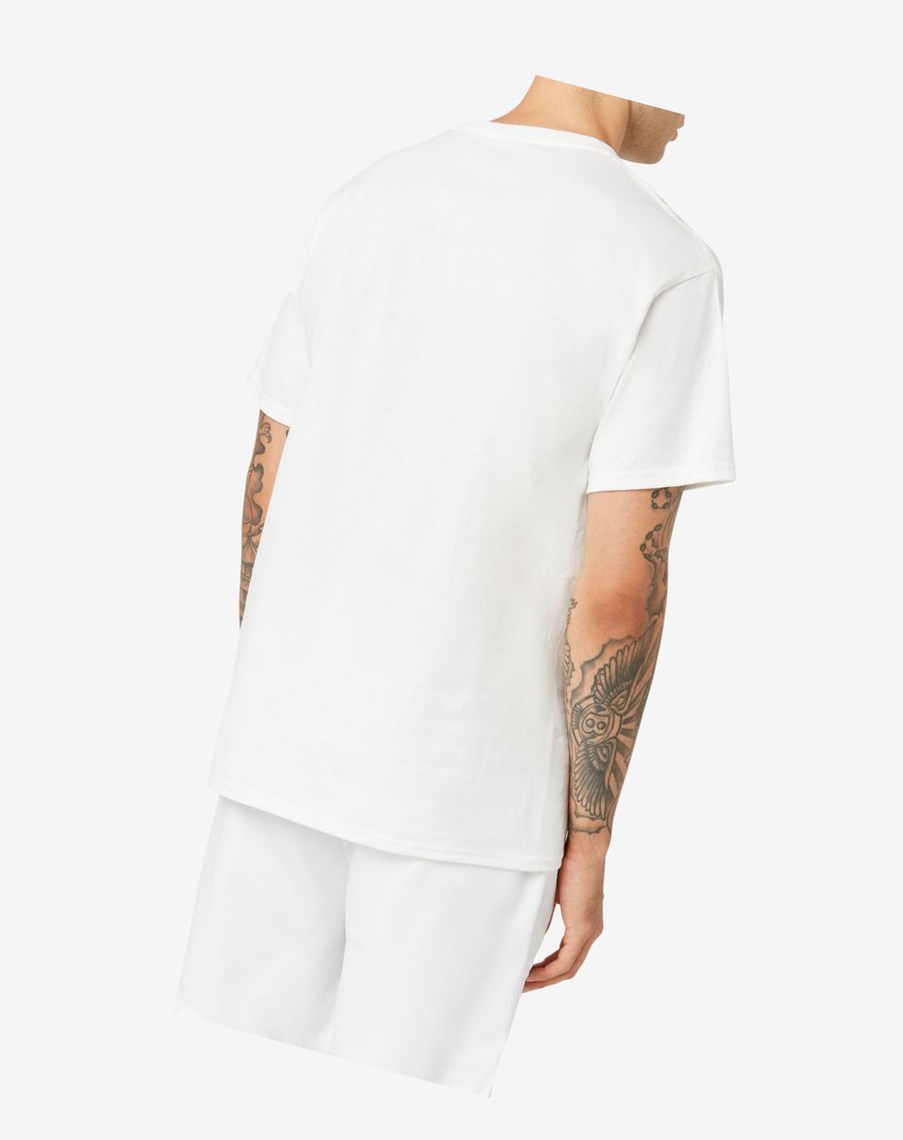 Fila Santa Monica Tee Blancas | 84QXHGWST