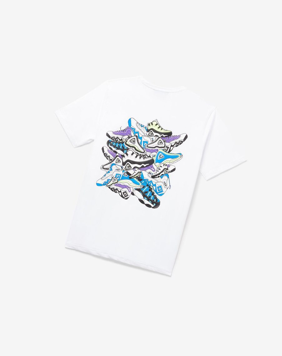 Fila Shoe Tower Tee Blancas | 82WONFZBU