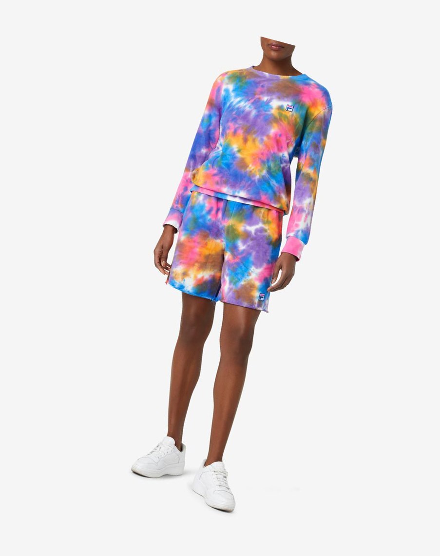Fila Sloan Tie Dye Shorts 486 Tie Dye | 18LNPZRCS