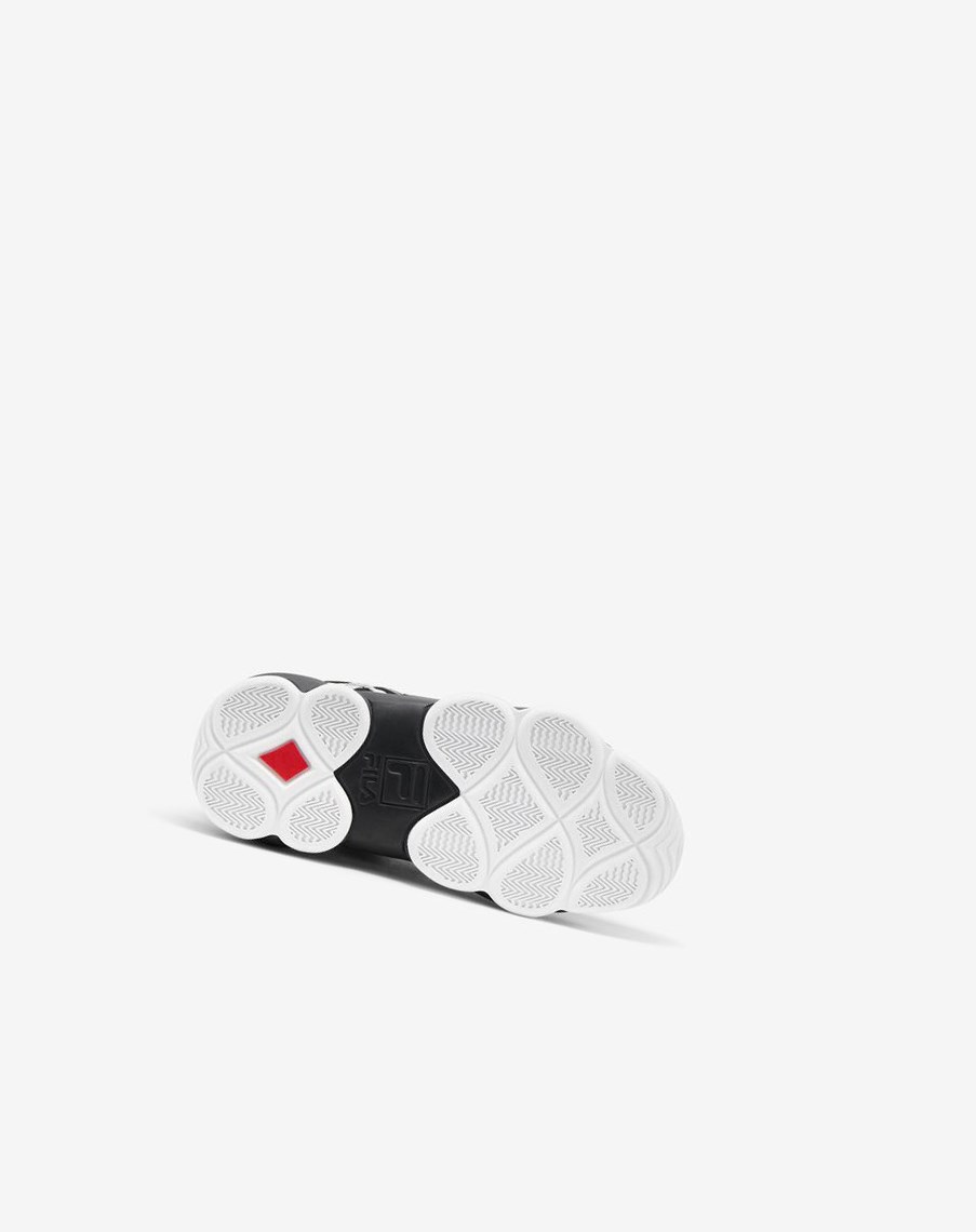 Fila Stackhouse Spaghetti Tenis Shoes Wht/Blk/Msil | 23OVPSMBK