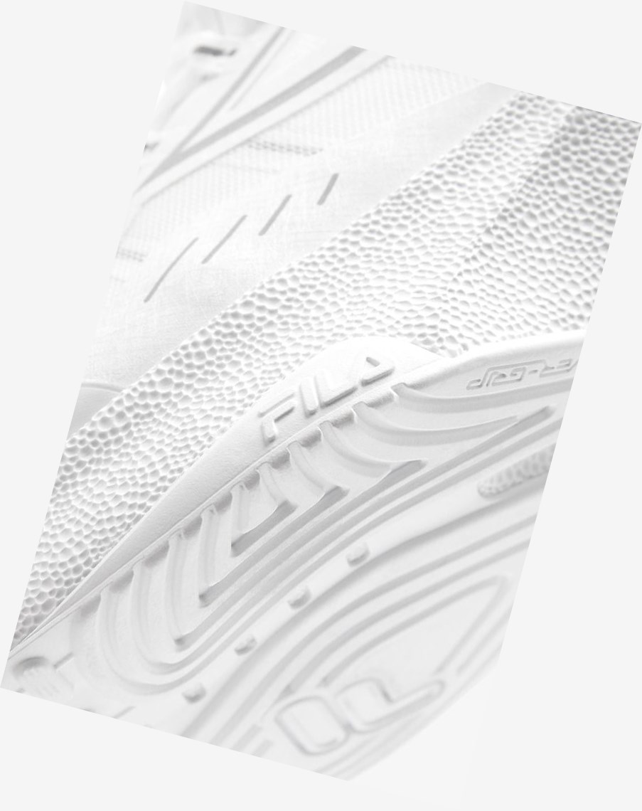 Fila Tactik 5 Nucleus Tenis Shoes Blancas Plateadas Blancas | 92MKZJGYO
