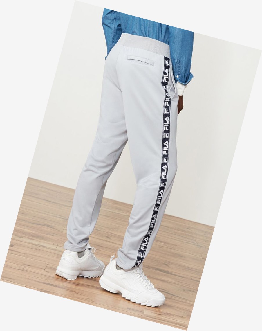 Fila Tag Tricot Pant Silvdollar | 81RAOSLMF