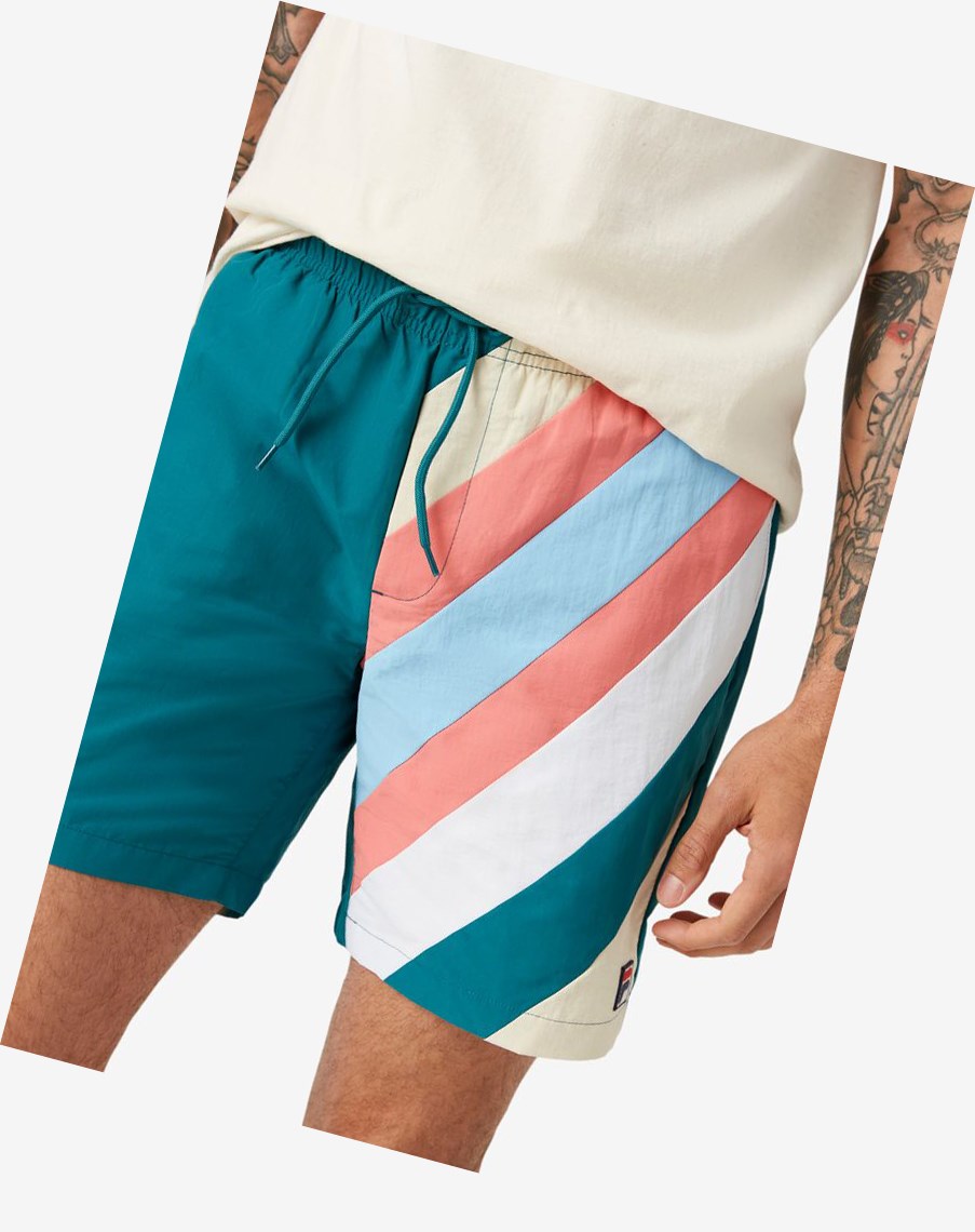 Fila Teller Swim Corta 981 Shaded Spruce | 07CMWFAJB