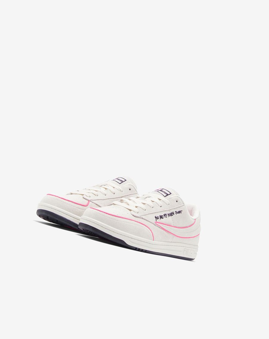 Fila Tenis 88 Premium X Msgm Sneakers Blancas Negras Rosas | 31WYNOERC