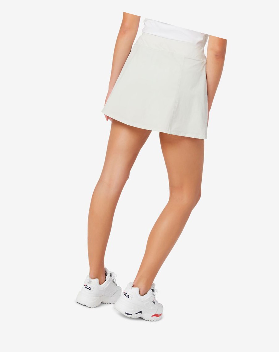 Fila Tie Breaker 14 1/2" Skort 070 Glacier Gray | 01RXPUYOK