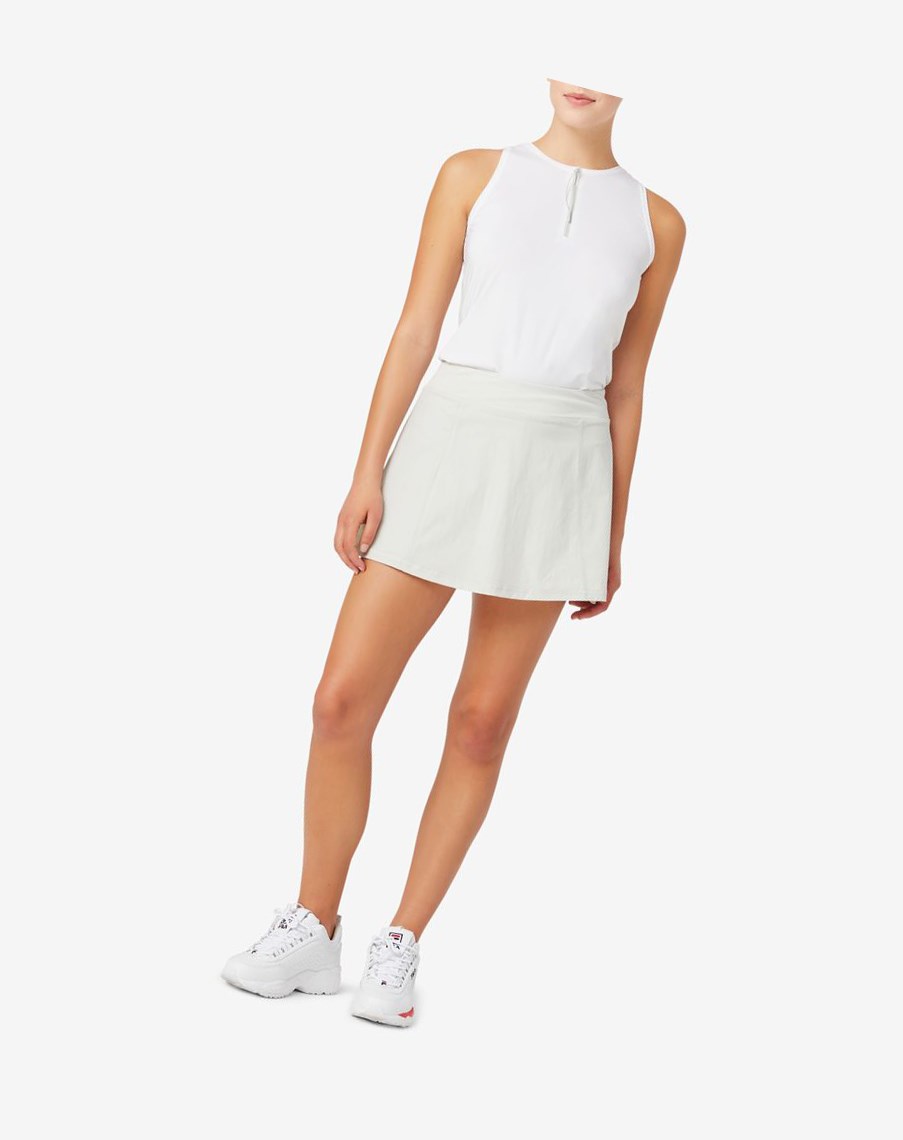 Fila Tie Breaker 14 1/2" Skort 070 Glacier Gray | 01RXPUYOK