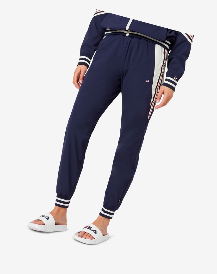 Fila Tutti Pista Pants Blancas | 03VFMUJNY