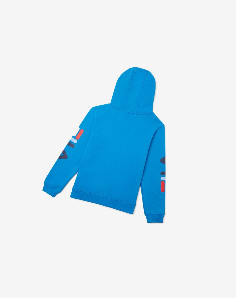 Fila Tyrone Hoodie Azules | 71PXKZNEJ
