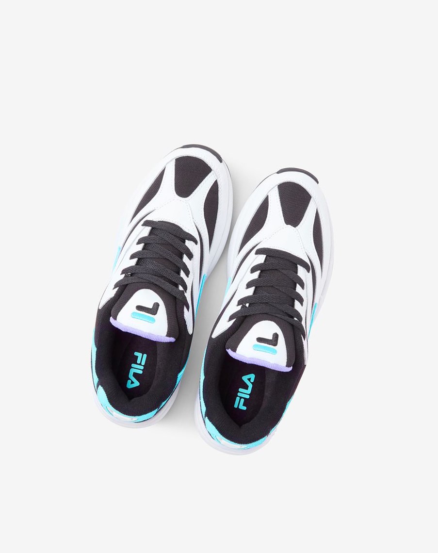 Fila V94m Tenis Shoes Blk/Bluc/Vltt | 10NGZVYRH