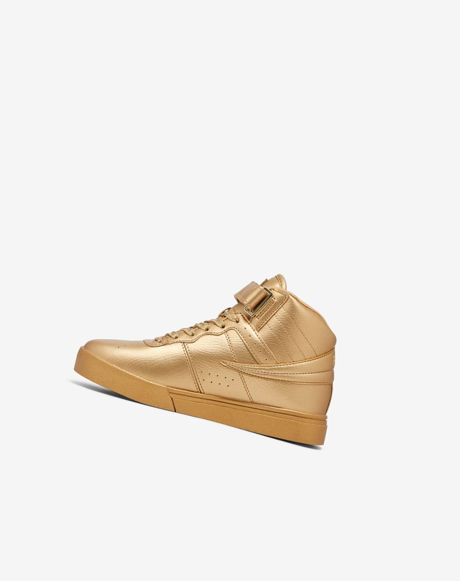 Fila Vulc 13 Metallic Sneakers Doradas | 54GSVJAXE