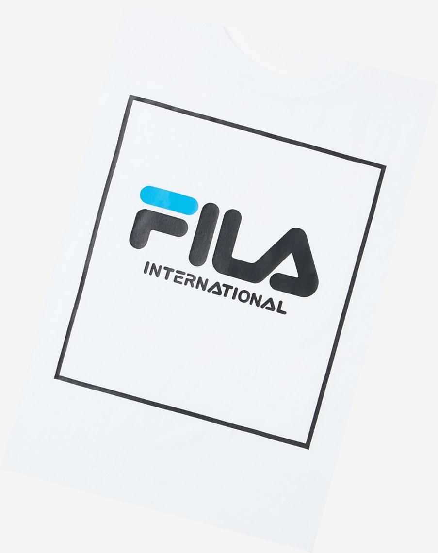Fila Wes Tee Blancas | 03UBVDNLA