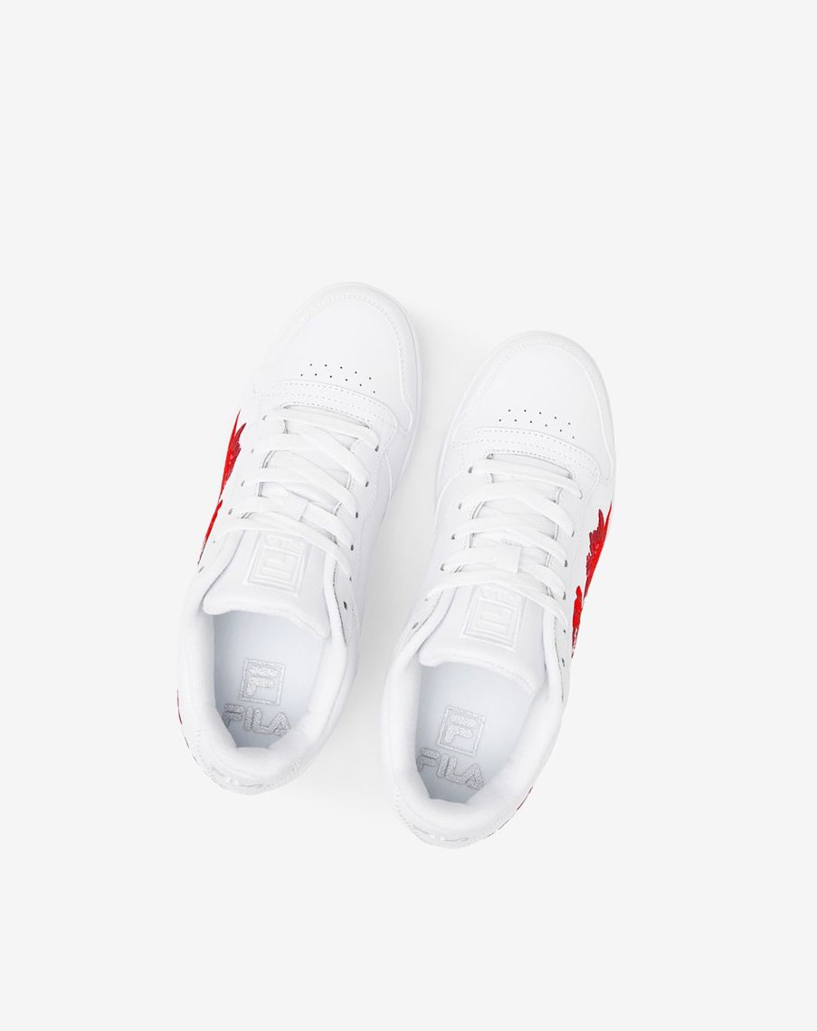 Fila Wx-110 Flower Sneakers Blancas Blancas Blancas | 83DZNMWUQ